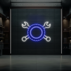 Garage Neon Sign for Men Garage Decor Sign Light