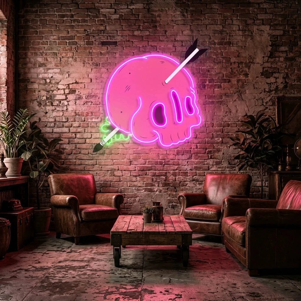 Geskulled Art Work Led Neon Sign Light