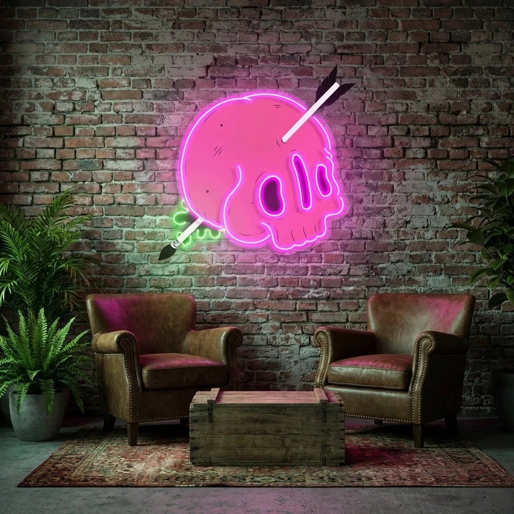Geskulled Art Work Led Neon Sign Light