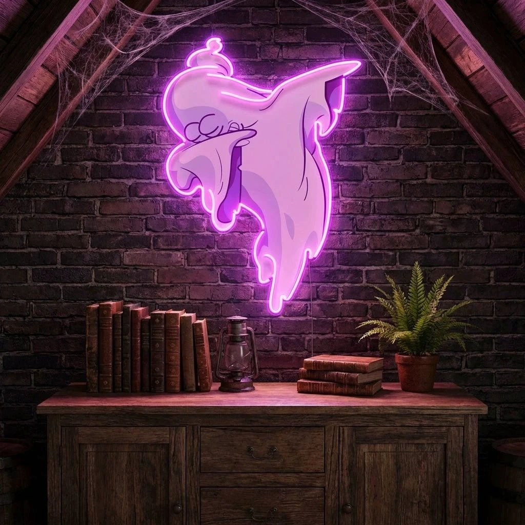 Ghost Dab Art Work Led Neon Sign Light