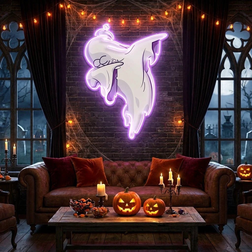 Ghost Dab Art Work Led Neon Sign Light