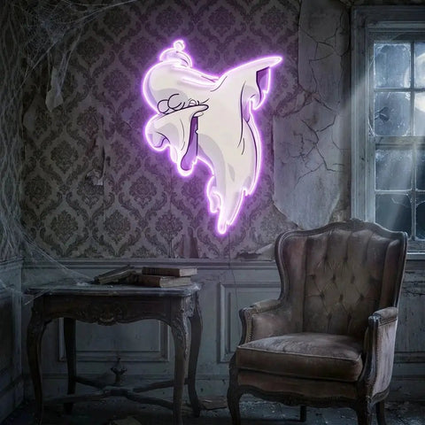 Ghost Dab Art Work Led Neon Sign Light