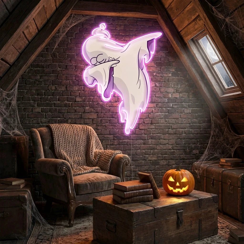 Ghost Dab Art Work Led Neon Sign Light