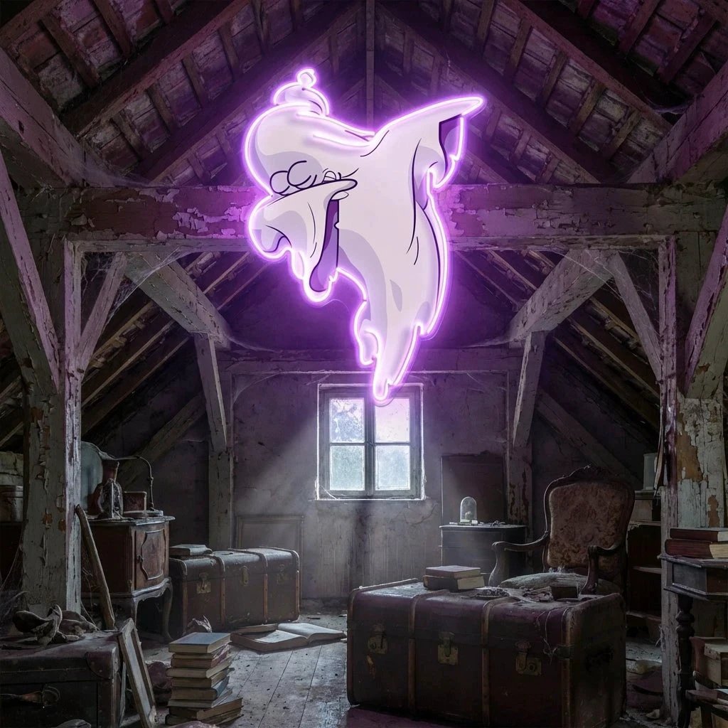 Ghost Dab Art Work Led Neon Sign Light
