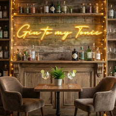 Gin to My Tonic Led Neon Sign Light