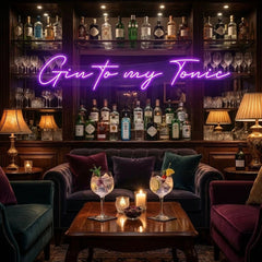 Gin to My Tonic Led Neon Sign Light