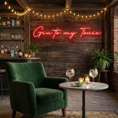 Gin to My Tonic Led Neon Sign Light