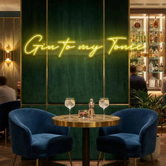 Gin to My Tonic Led Neon Sign Light