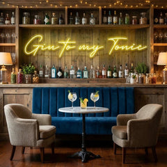 Gin to My Tonic Led Neon Sign Light