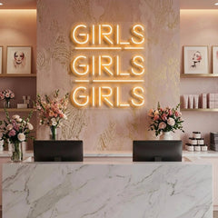 Girls Girls Girls Led Neon Sign Light