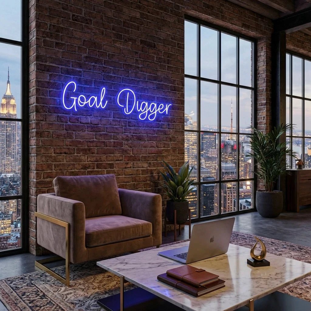Goal Digger Led Neon Sign Light