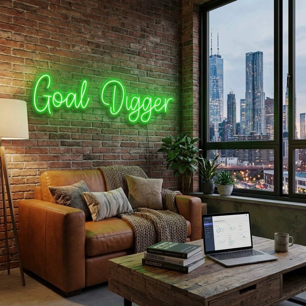 Goal Digger Led Neon Sign Light