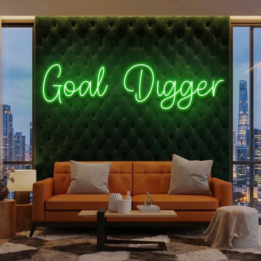 Goal Digger Led Neon Sign Light