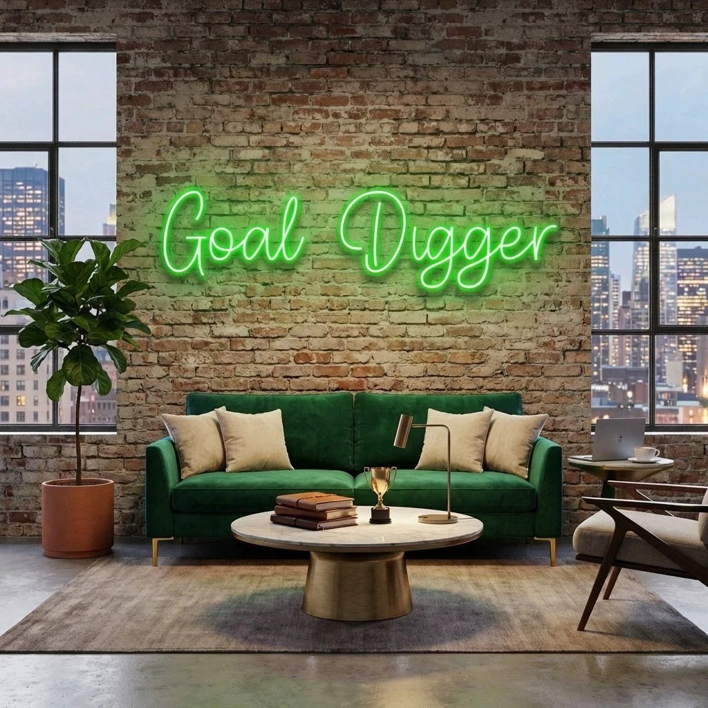 Goal Digger Led Neon Sign Light
