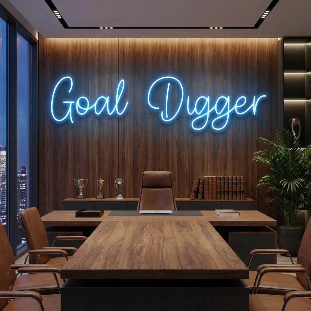 Goal Digger Led Neon Sign Light
