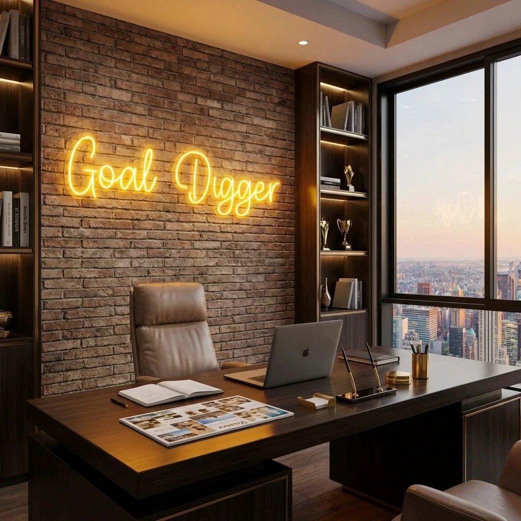 Goal Digger Led Neon Sign Light