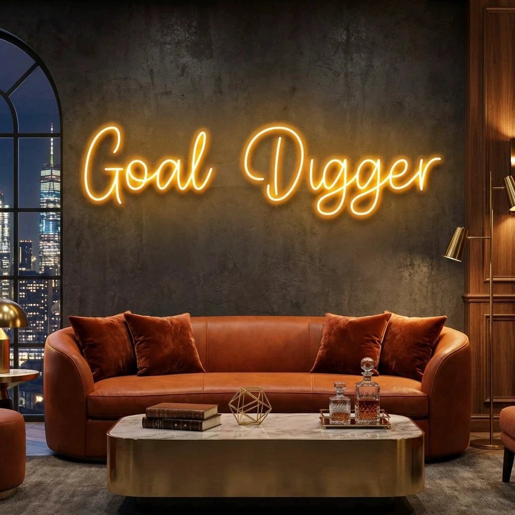 Goal Digger Led Neon Sign Light