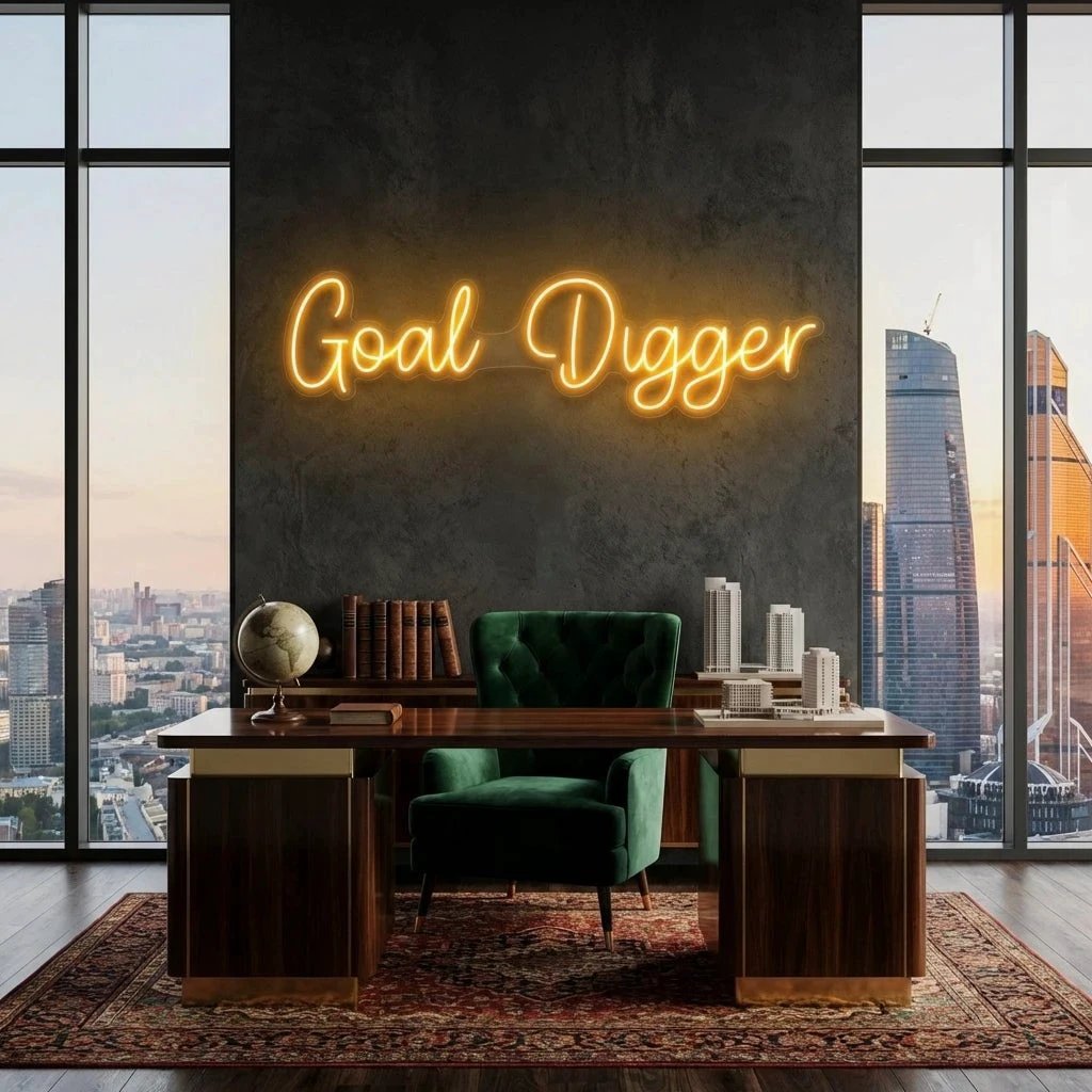 Goal Digger Led Neon Sign Light