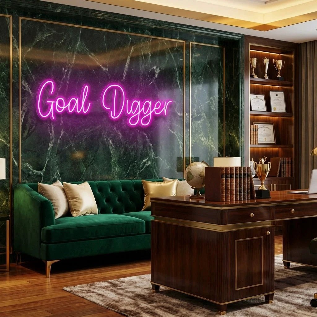 Goal Digger Led Neon Sign Light