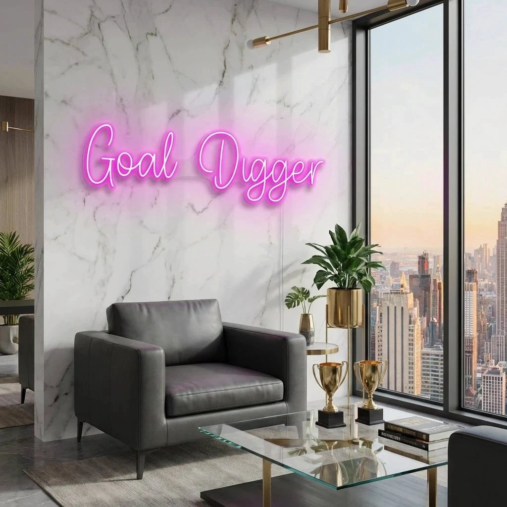 Goal Digger Led Neon Sign Light