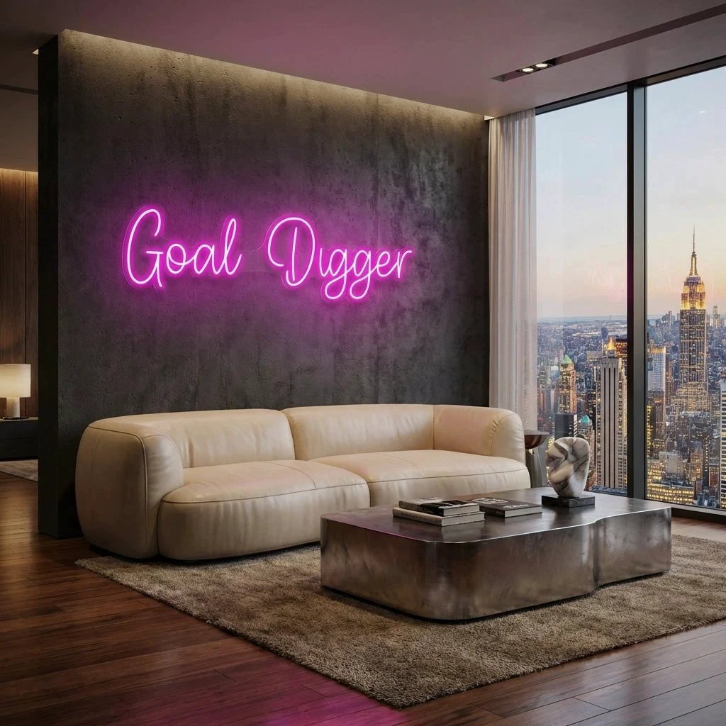 Goal Digger Led Neon Sign Light