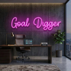 Goal Digger Led Neon Sign Light