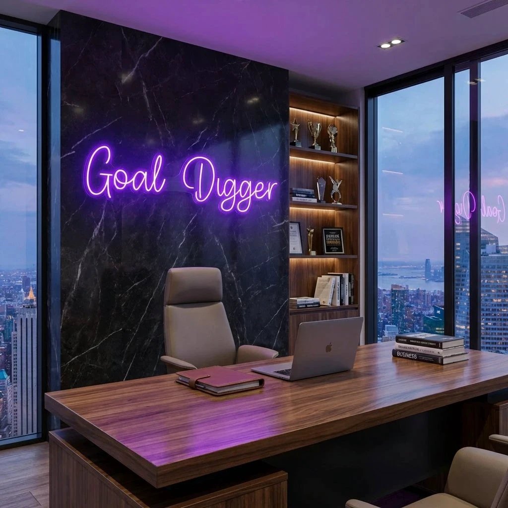 Goal Digger Led Neon Sign Light