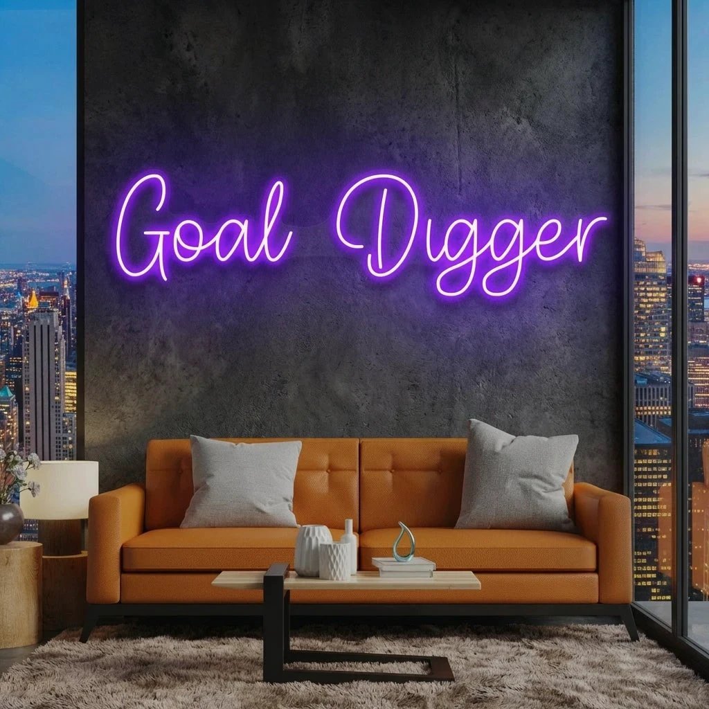 Goal Digger Led Neon Sign Light
