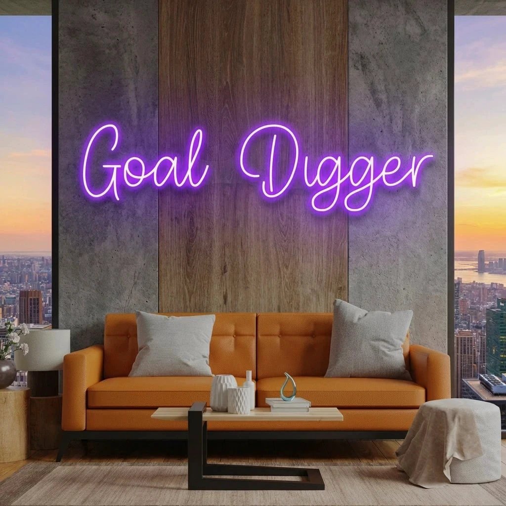 Goal Digger Led Neon Sign Light