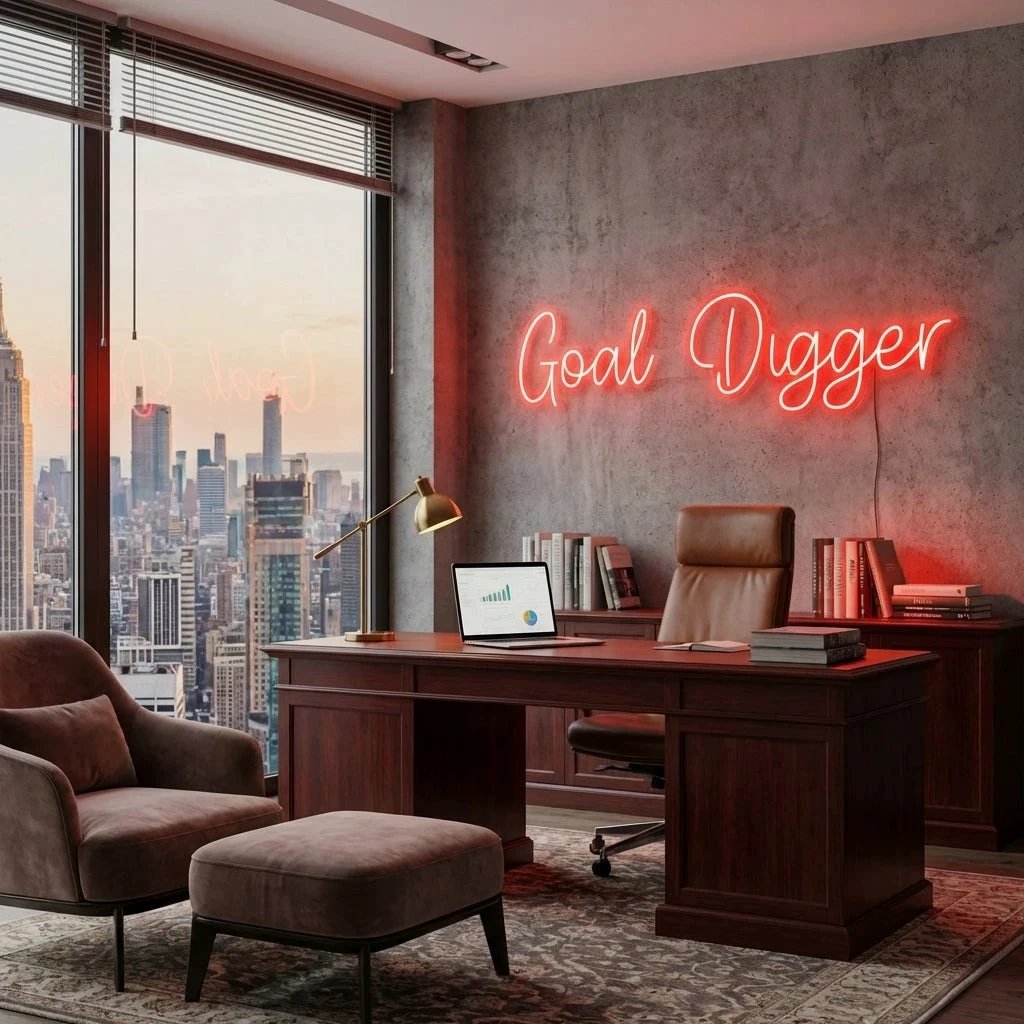 Goal Digger Led Neon Sign Light