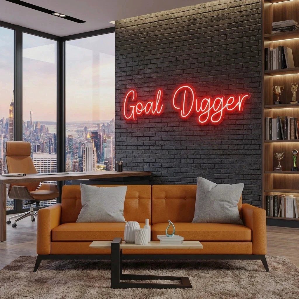 Goal Digger Led Neon Sign Light