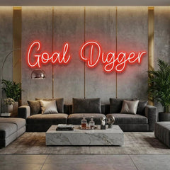Goal Digger Led Neon Sign Light