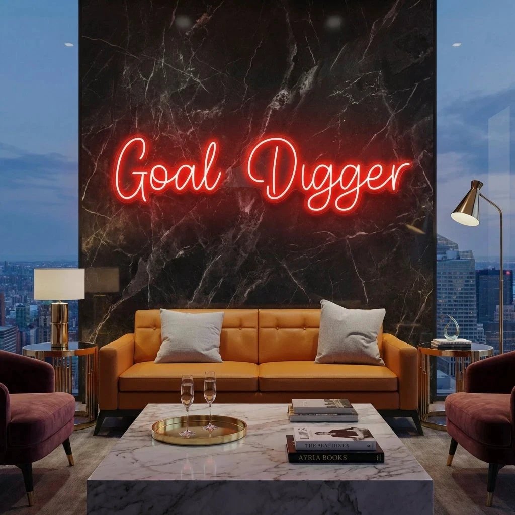 Goal Digger Led Neon Sign Light
