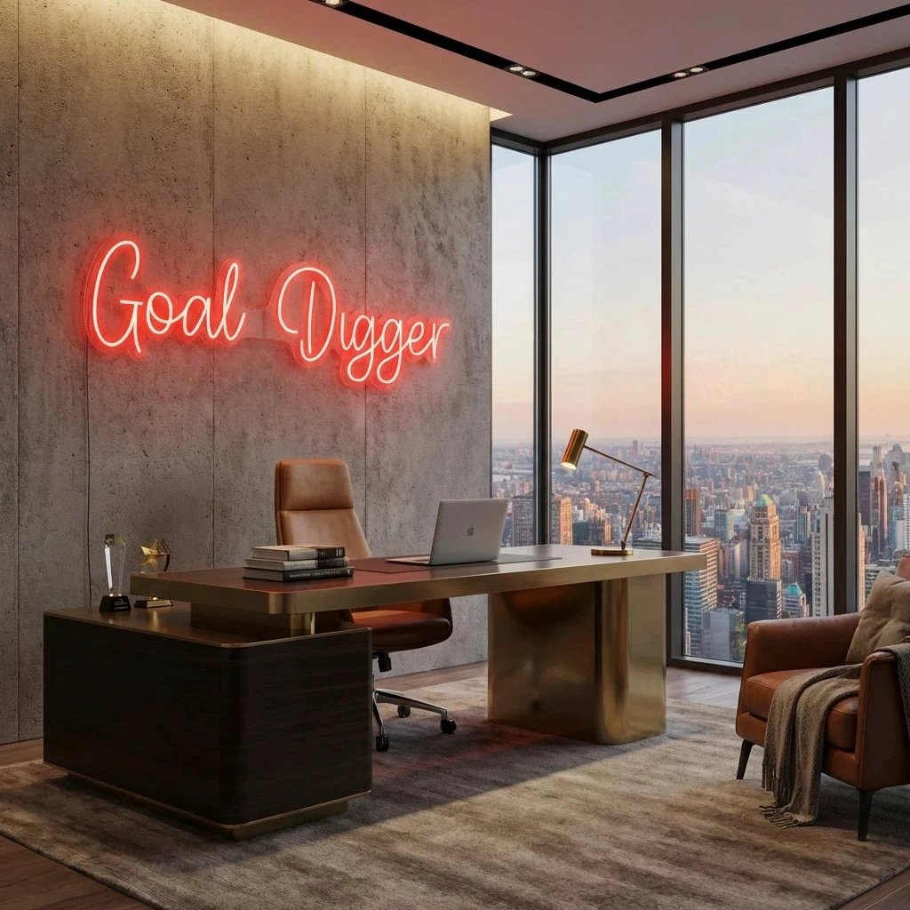 Goal Digger Led Neon Sign Light