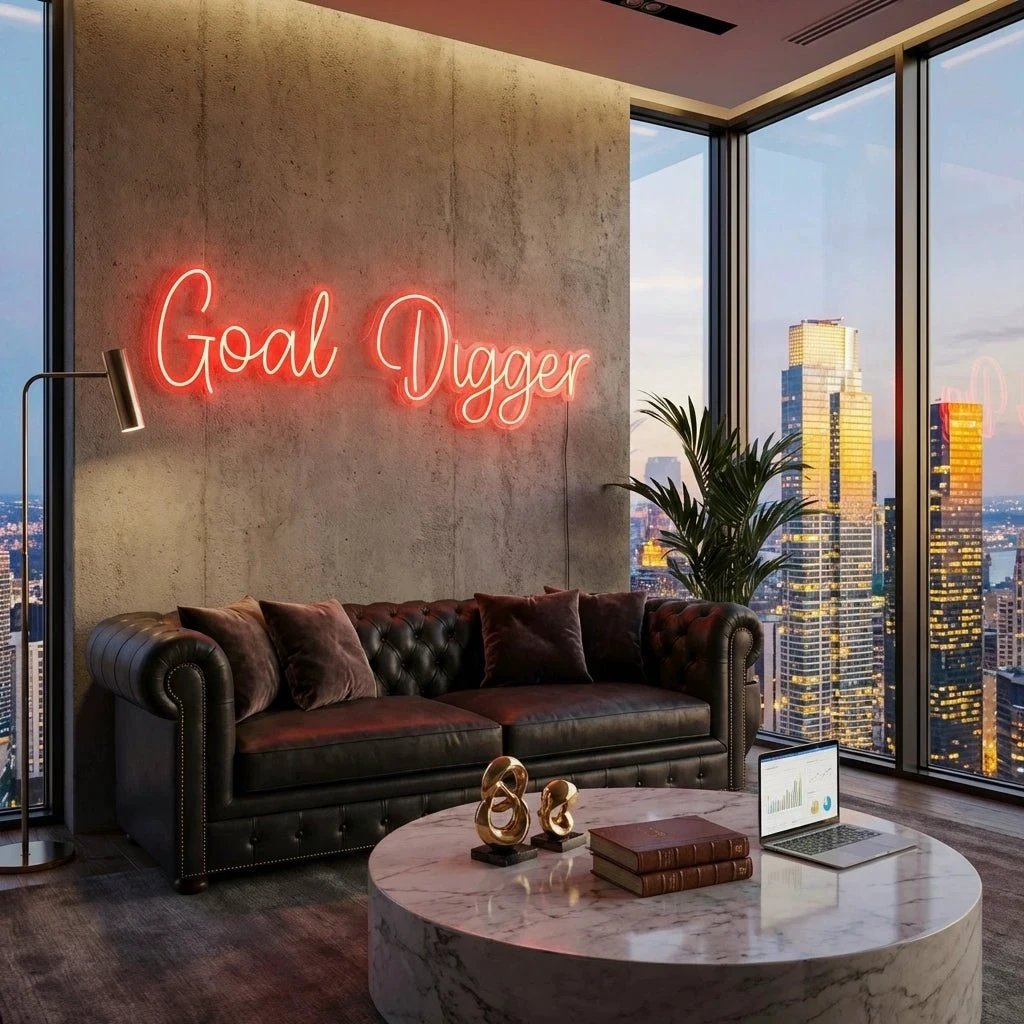 Goal Digger Led Neon Sign Light
