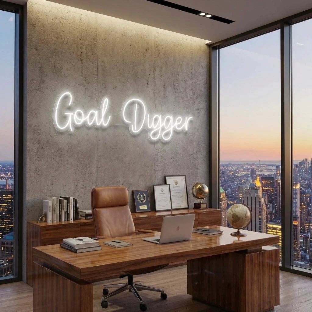 Goal Digger Led Neon Sign Light