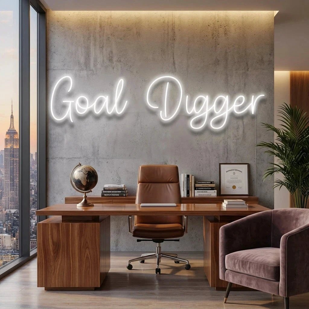 Goal Digger Led Neon Sign Light