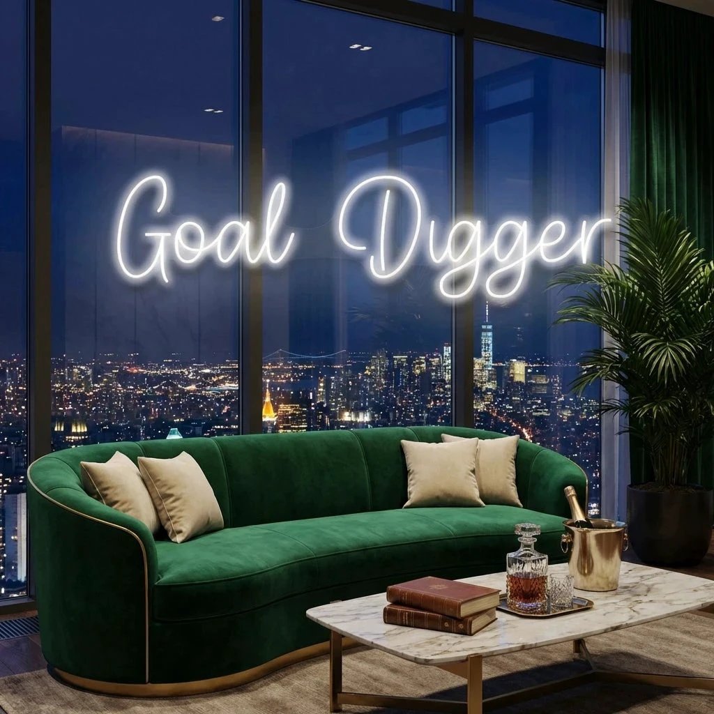 Goal Digger Led Neon Sign Light