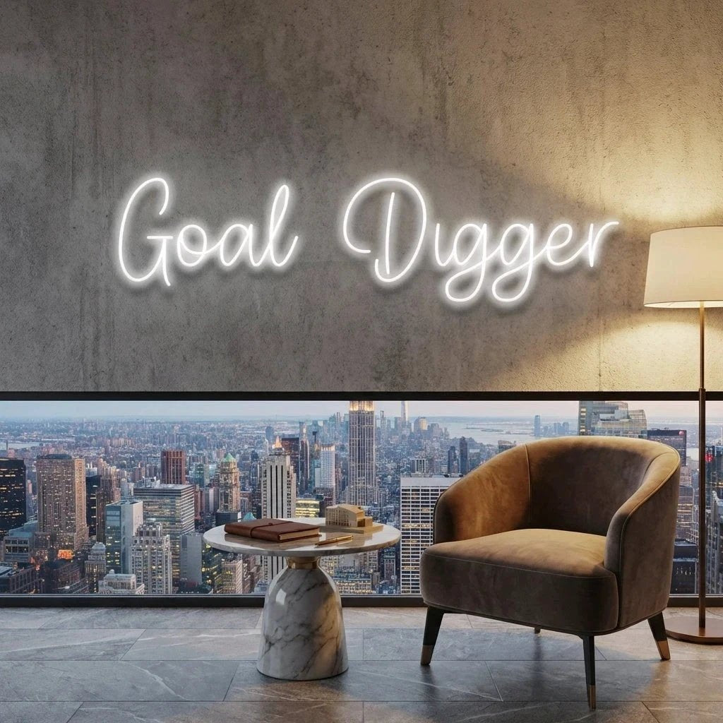Goal Digger Led Neon Sign Light