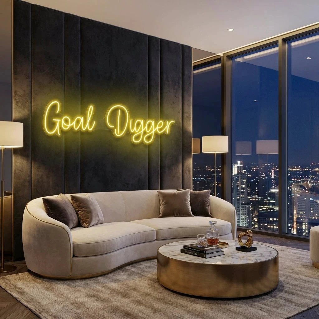 Goal Digger Led Neon Sign Light