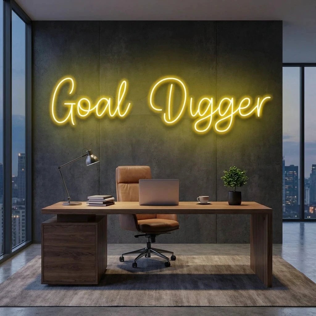Goal Digger Led Neon Sign Light