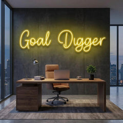 Goal Digger Led Neon Sign Light