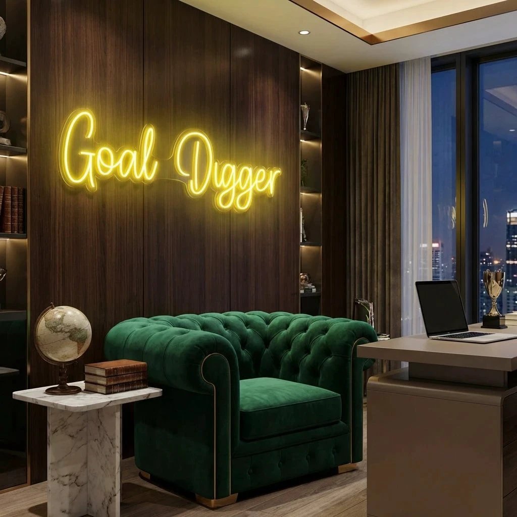 Goal Digger Led Neon Sign Light