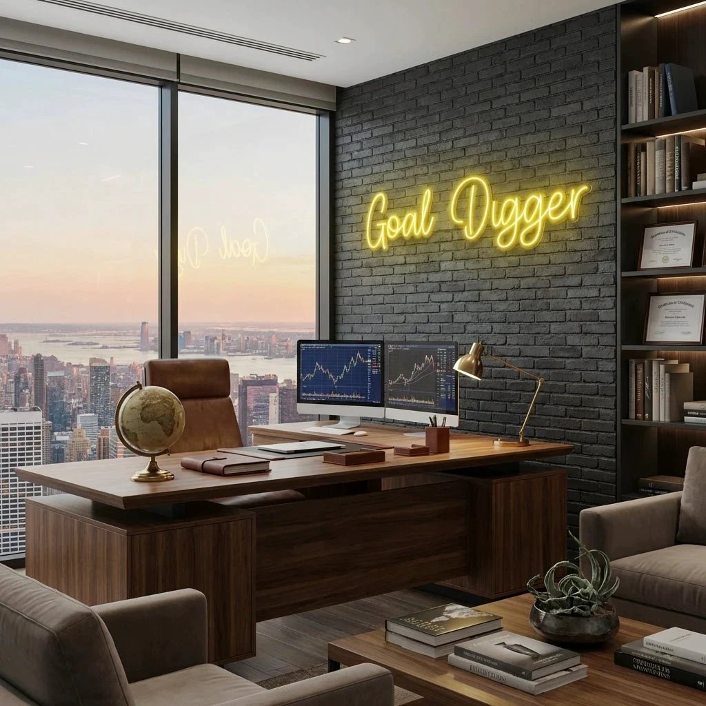 Goal Digger Led Neon Sign Light