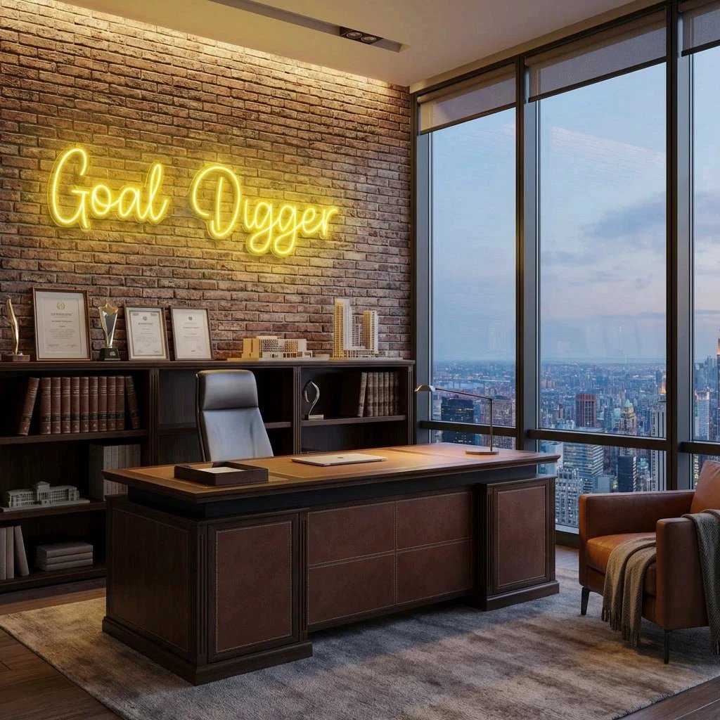Goal Digger Led Neon Sign Light