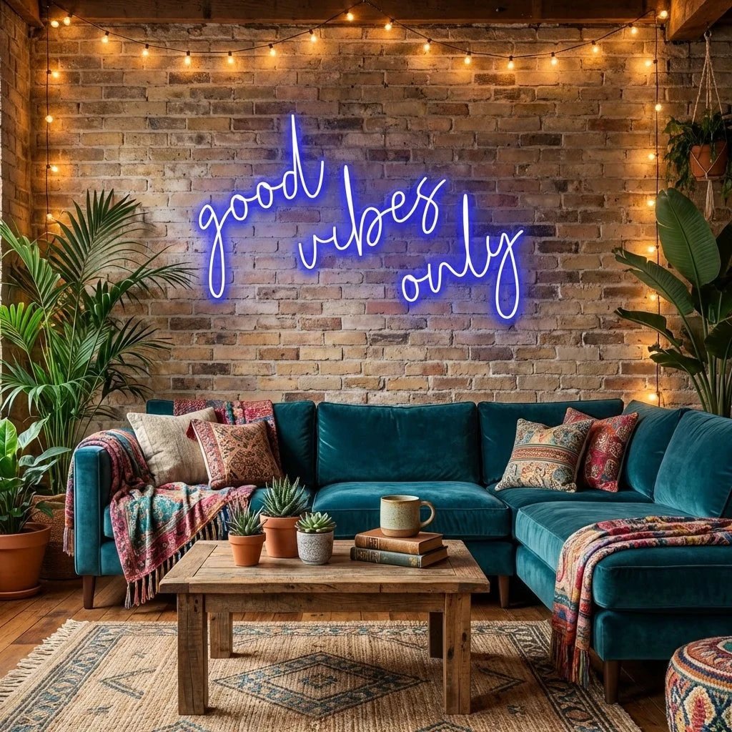 Good Vibes Only 2 Led Neon Sign Light