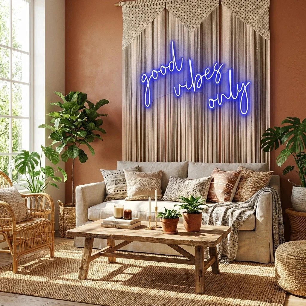 Good Vibes Only 2 Led Neon Sign Light