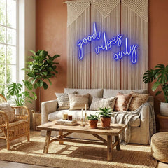 Good Vibes Only 2 Led Neon Sign Light