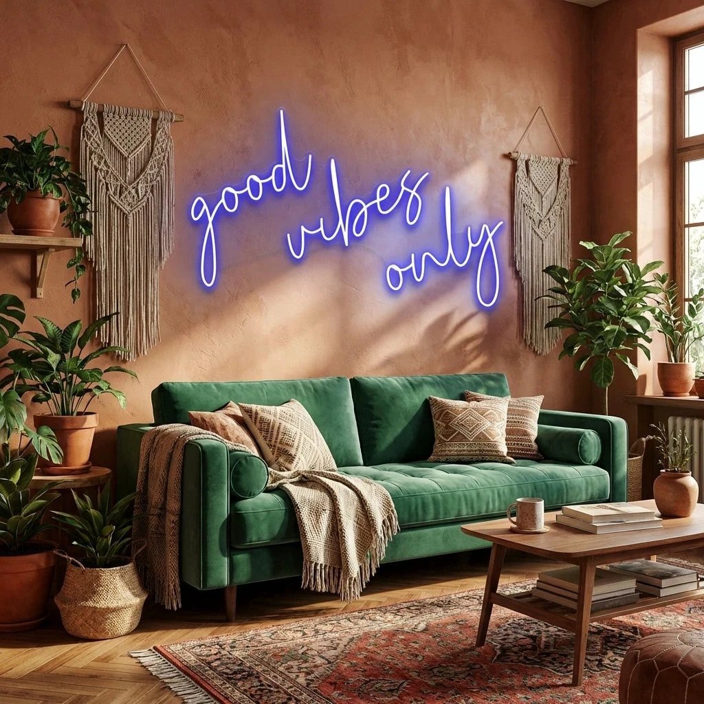 Good Vibes Only 2 Led Neon Sign Light