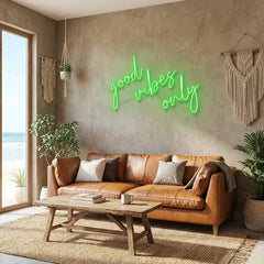 Good Vibes Only 2 Led Neon Sign Light